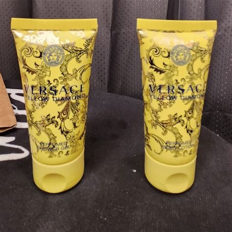 versace yellow diamond travel set|versace yellow diamond body wash.